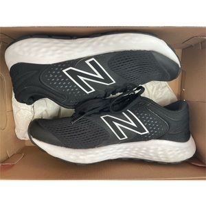 New Balance Womens 520 V7 W520LK7 Black Running Shoes Sneakers Size 10